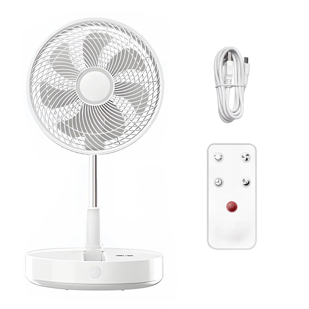 Dazzduo Collapsible Fan,Adjustable 8 Speeds With Remote 10800mah Battery Adjustable 8 Fan Bedroom Office Fan With Remote 10800mah Battery Adjustable Timer Portable Pedestal 8 Speeds Quiet