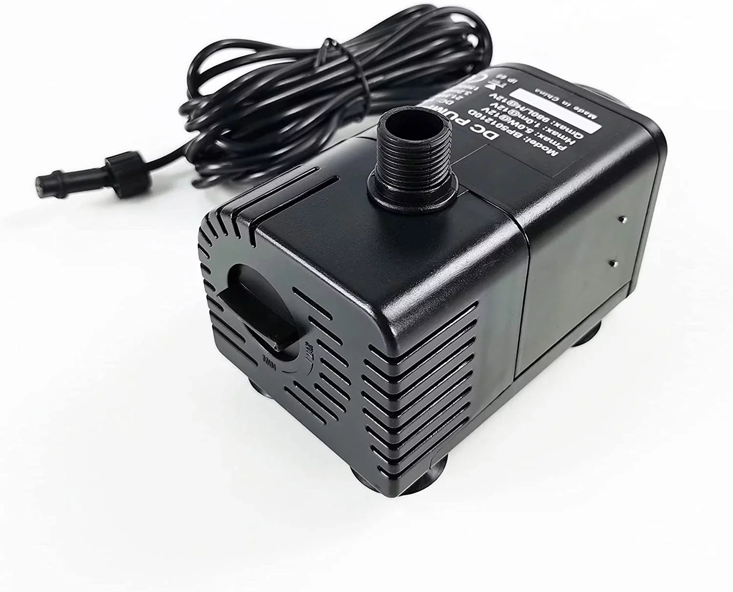 25W Solar Water Pump :  Dry-Run Protection Water Pump 370GpH with 18V 25W Solar Panel for Fountain, Fish Pond, and Aquarium (No Backup Battery)
