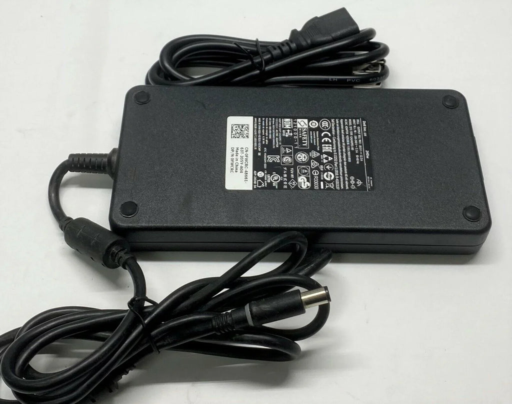 Lot of 10 Dell 240W 19.5v 12.3a  Adapter 17    laptop charger