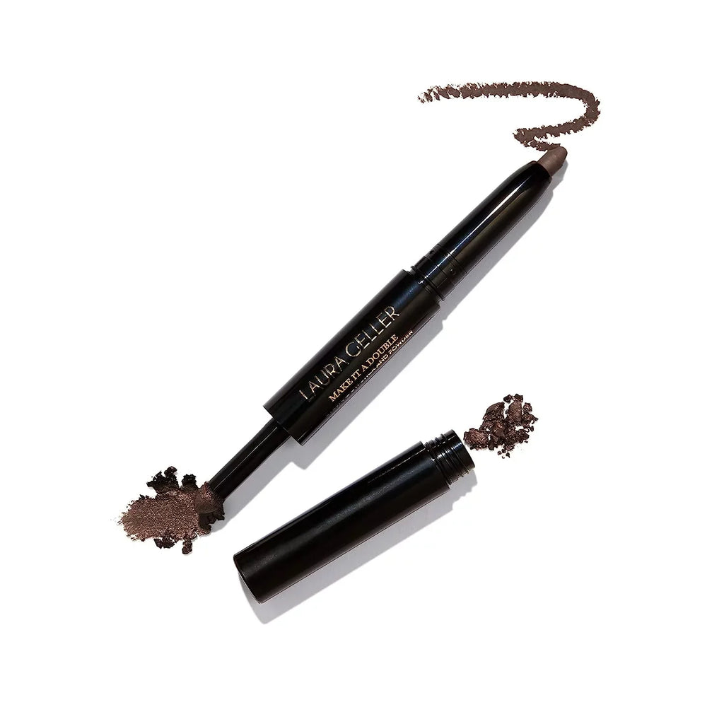 Make It  Double Dual-Ended Eyeshadow - Absinthe - Cream Eyeshadow Stick + Matching Powder Eyeshadow - Crease-Proof  and  Smudge-Proof