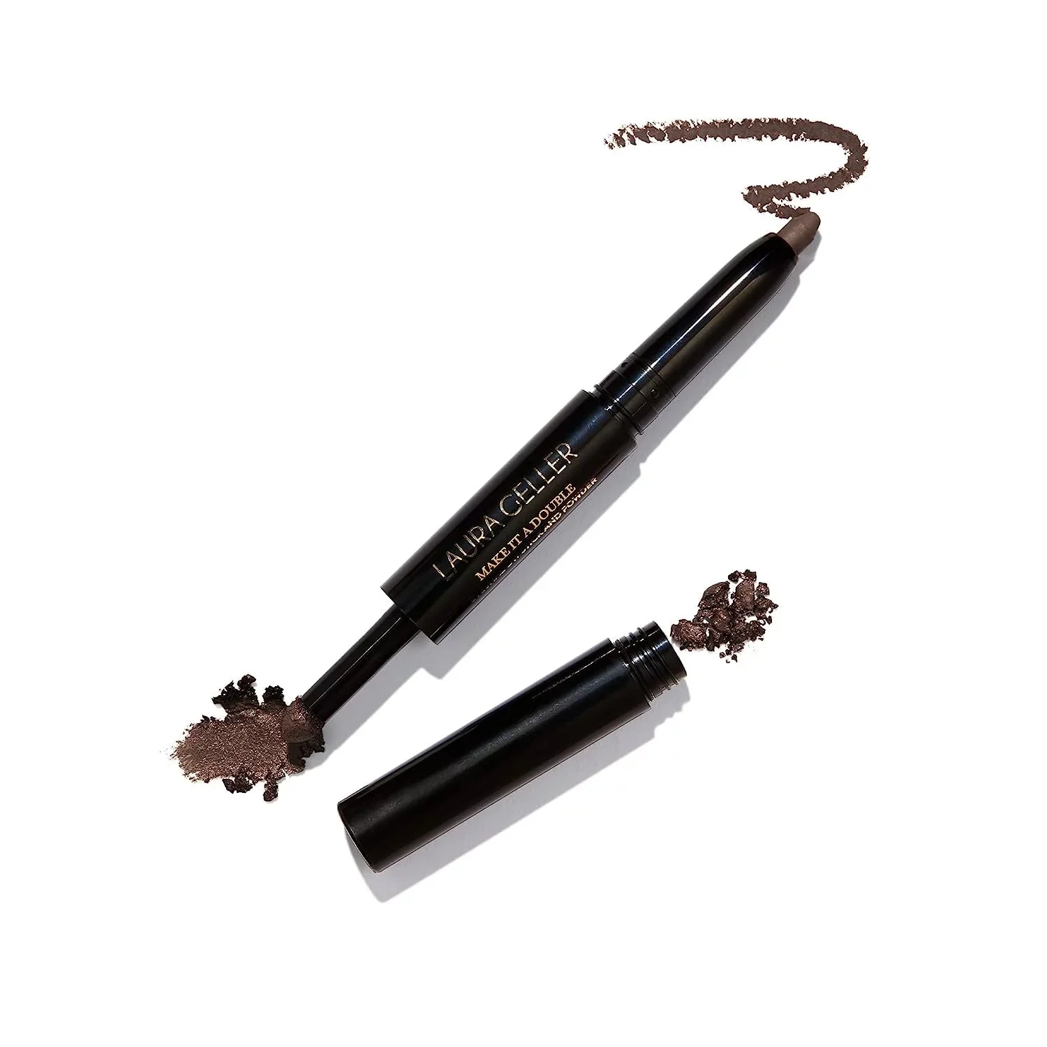 Make It  Double Dual-Ended Eyeshadow - Absinthe - Cream Eyeshadow Stick + Matching Powder Eyeshadow - Crease-Proof  and  Smudge-Proof