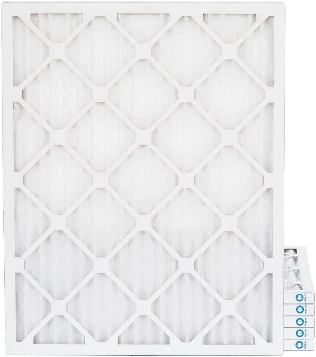 14X18x1  11,  1000 Pleated Furne 1" Air Filters By Pamlico. 6 Pk. Size: 13-1/2  17-1/2  3/4