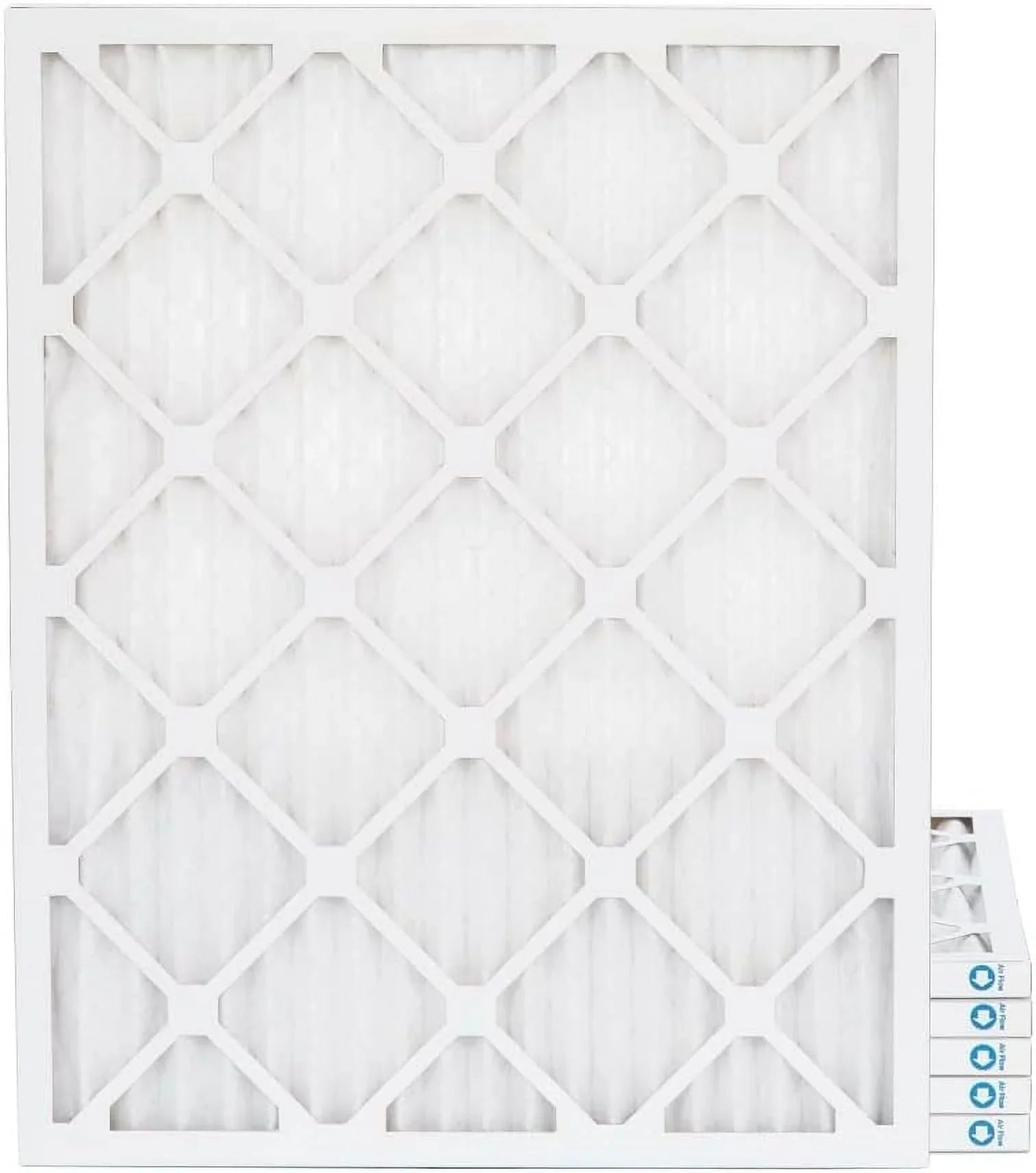 14X18x1  11,  1000 Pleated Furne 1" Air Filters By Pamlico. 6 Pk. Size: 13-1/2  17-1/2  3/4