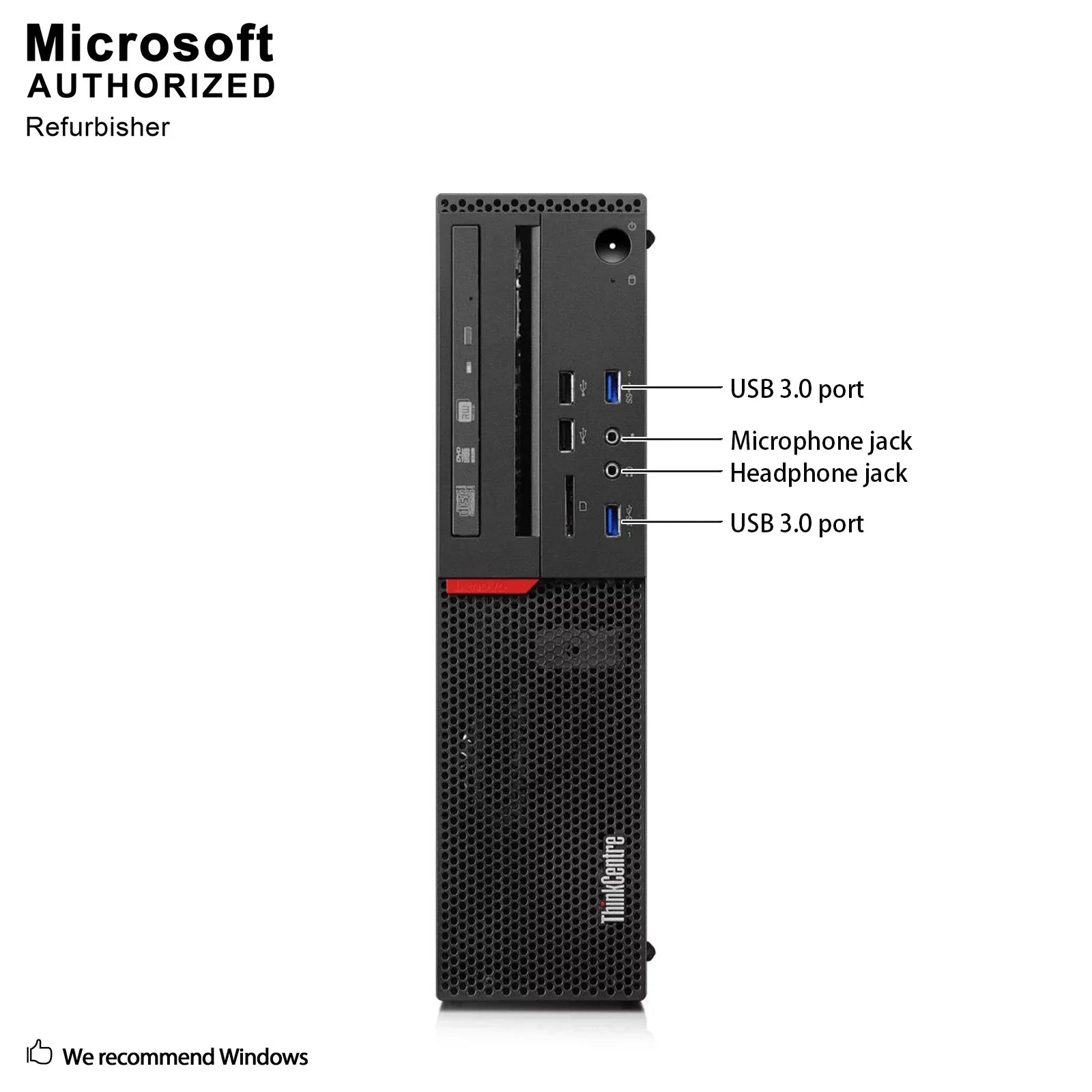 Lenovo ThinkCentre   High Performance Desktop Computer, Intel Quad Core i5-6400 up to 3.3GHz, 8G , 512G , , WiFi, , 4K Support, , , Win10 Pro 64 En/Sp/Fr Used Grade