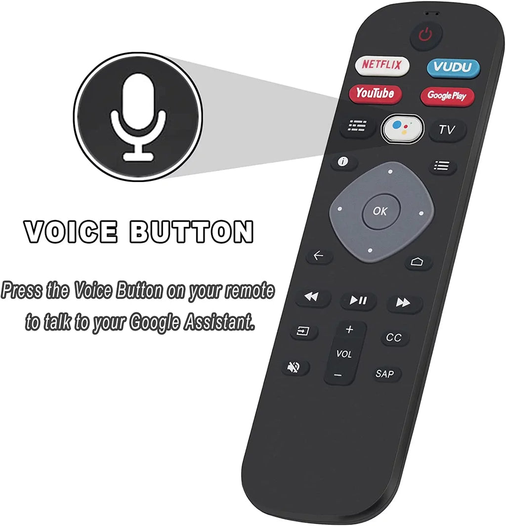 New  Voice Remote Control Replacement for Philips 5704 Series 5604 Series 5766 Series 5806 Series 5000