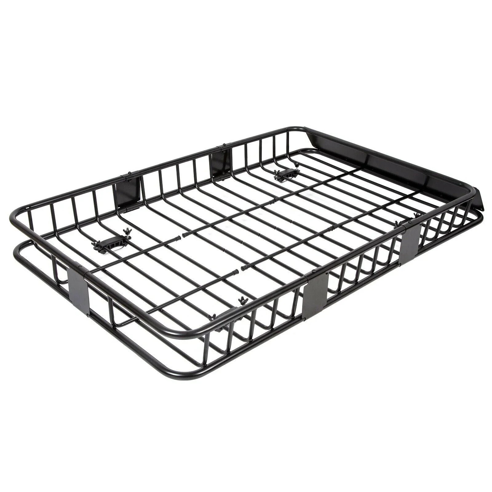 Teledu 64'' Universal Roof Rack w/Extension Cargo  Top Luggage Carrier Basket Holder