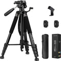 Tripod Camera Tripods, 74" Tripod for Camera Cell Phone Video Photography, Heavy Duty Tall Camera Stand Tripod,