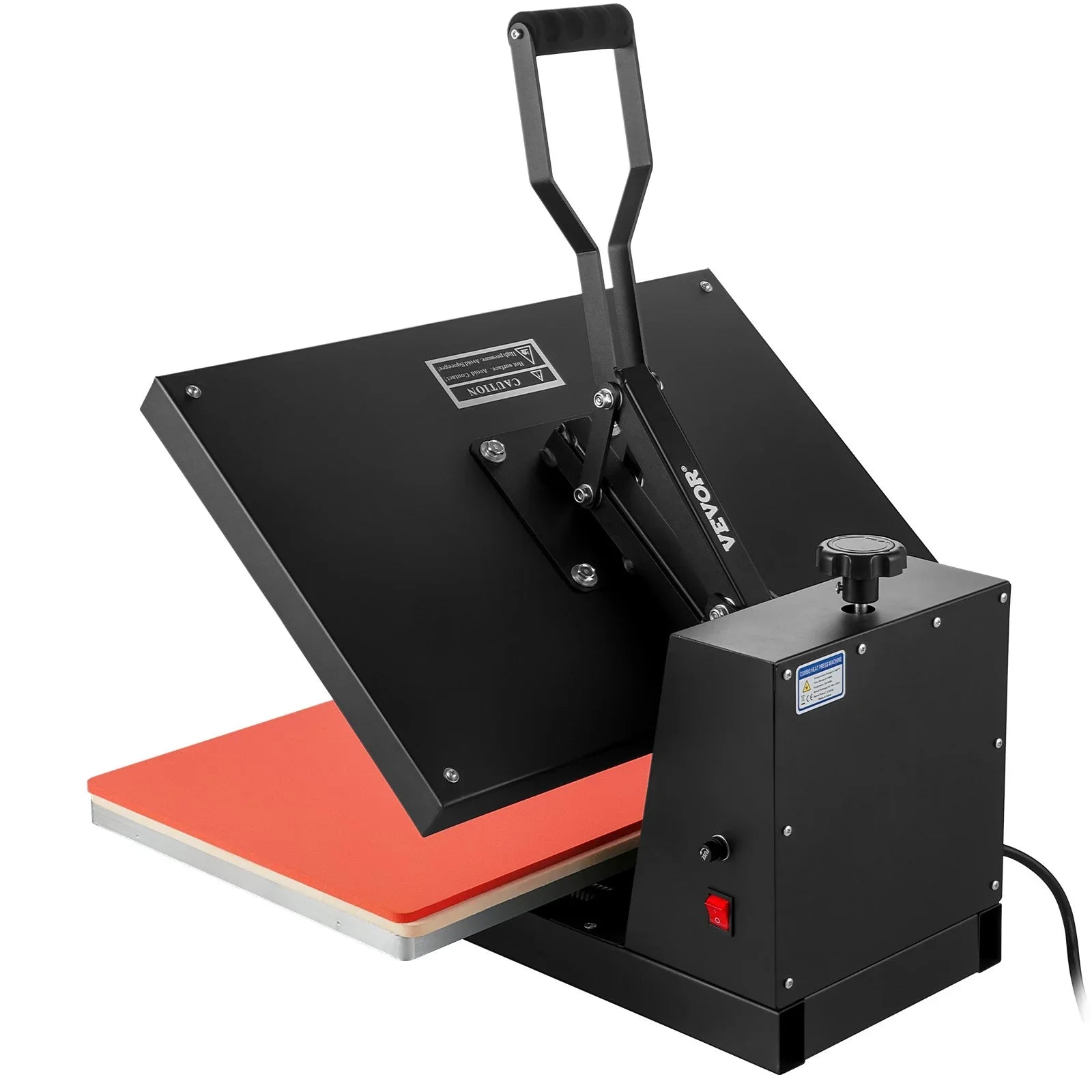 16x24 Heat Press Machine 1700W Power, Industrial Sublimation Printer for TShirt and Heat Transfer Vinyl, Easy to Use Digital Heat Press Black