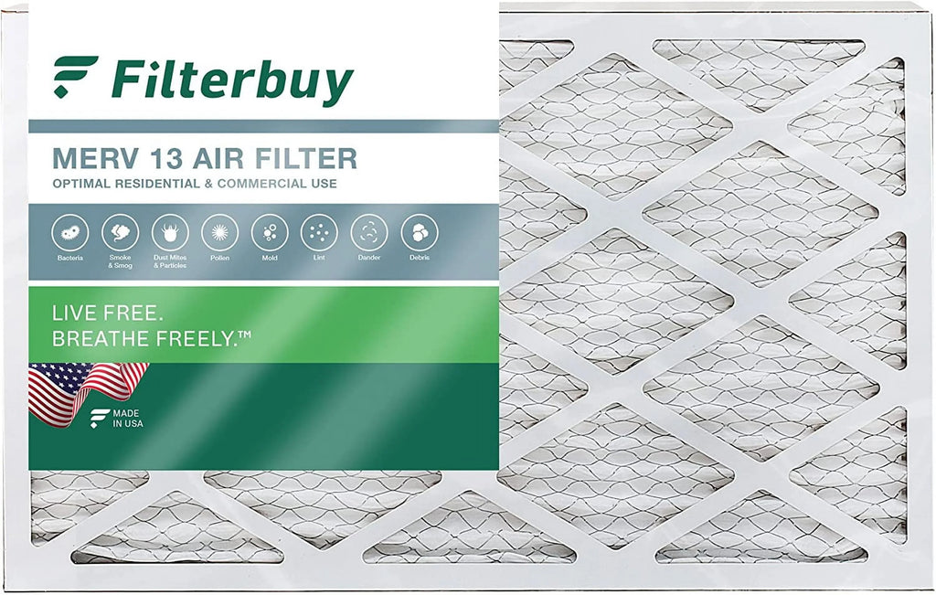 Filterbuy 16x24x4  13 Pleated   Furnace Air Filters (1-Pack)