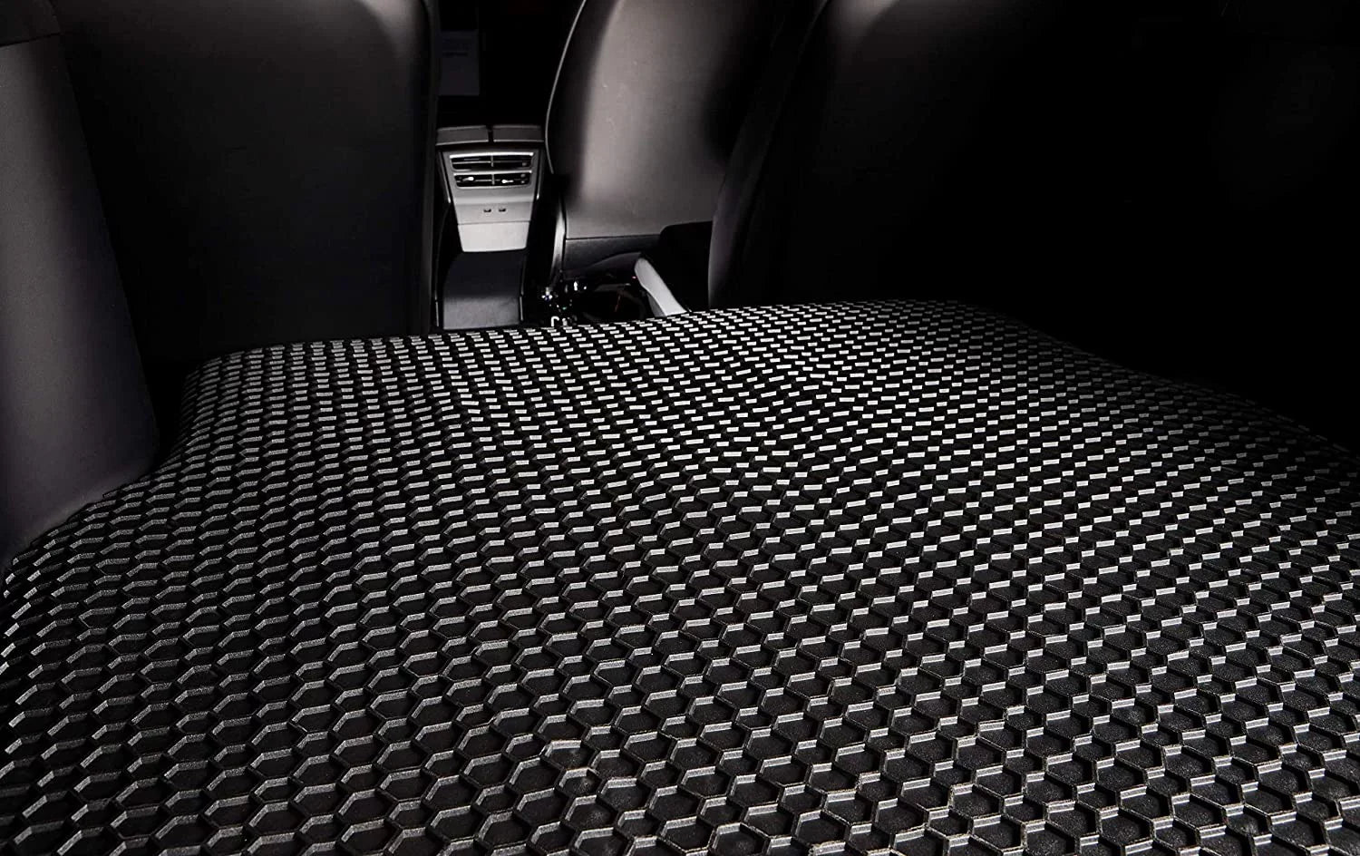 Cargo/Trunk Mat Accessories Compatible with Chrysler Pacifica - 3rd Row Down - All Weather - Heavy Duty - Custom Fit - (Made in ) - 2021