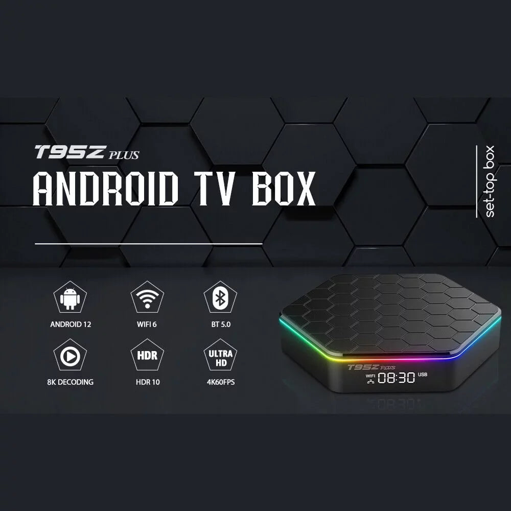 JahyShow  Plus Quad Core 4+128G  Box - 6K  Stream Player, Smart Android 12.0
