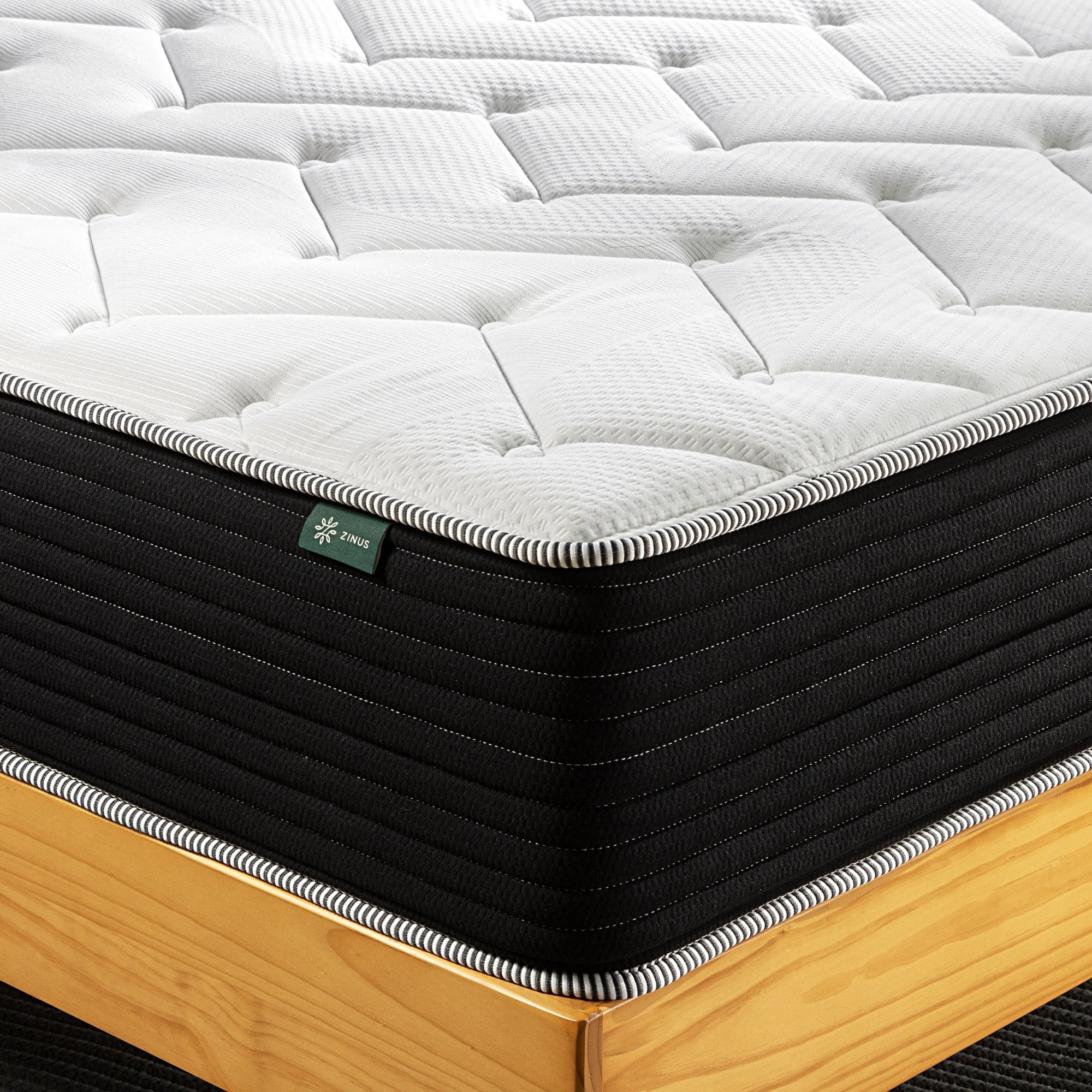 Spa Sensations by Zinus 10" Classic Pocket Spring Hybrid Mattress, Full
