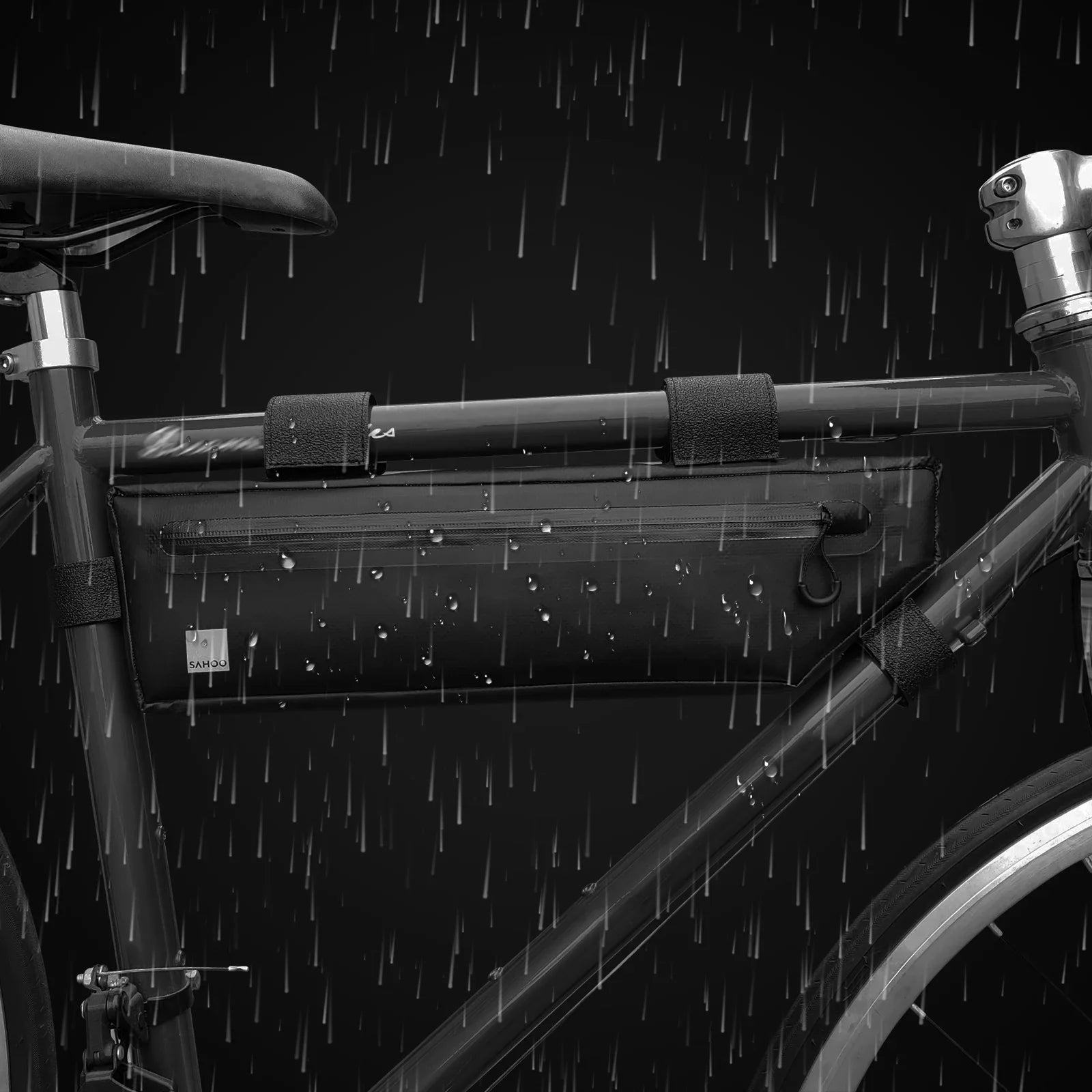 Bike Pack,Tube Frame Road Bike Pouch Bike Under Tube Waterproof Bike Frame  Road Frame