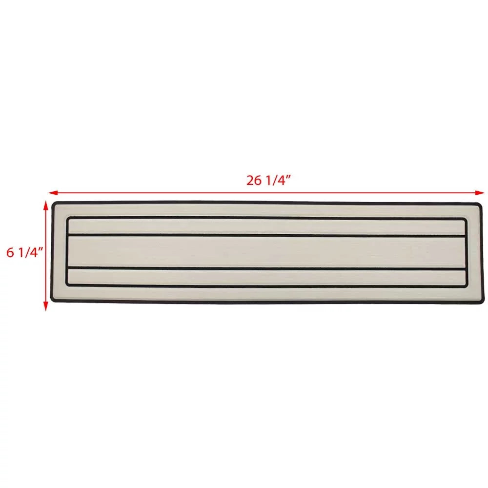 Triton Boat Non-Skid Deck Mat 207543 | 260  Pro Console Footrest Gray