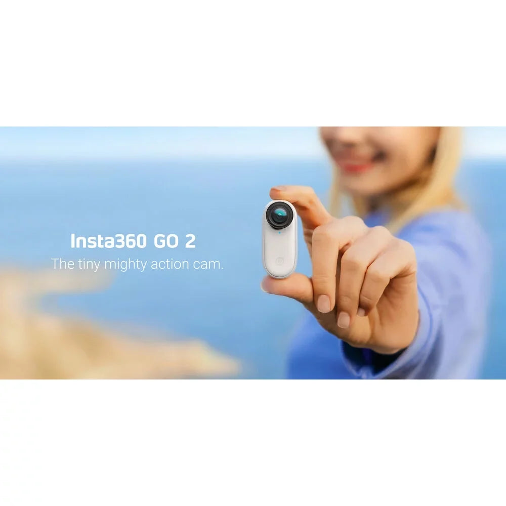 Insta360  2 Miniature Action Camera + Frame Holder + Tripod + Selfie Stick Kit