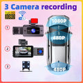 Arealer Dash Camera,Car Camera Mirror Car Dash Cam Rearview Mirror Camera Wifi 3 Cameras Car Rearview Video Wide Car Rear 3 Camera Cam With And Camera Cameras Wide Cameras Wide Clear Buzhi Cam Rear 3