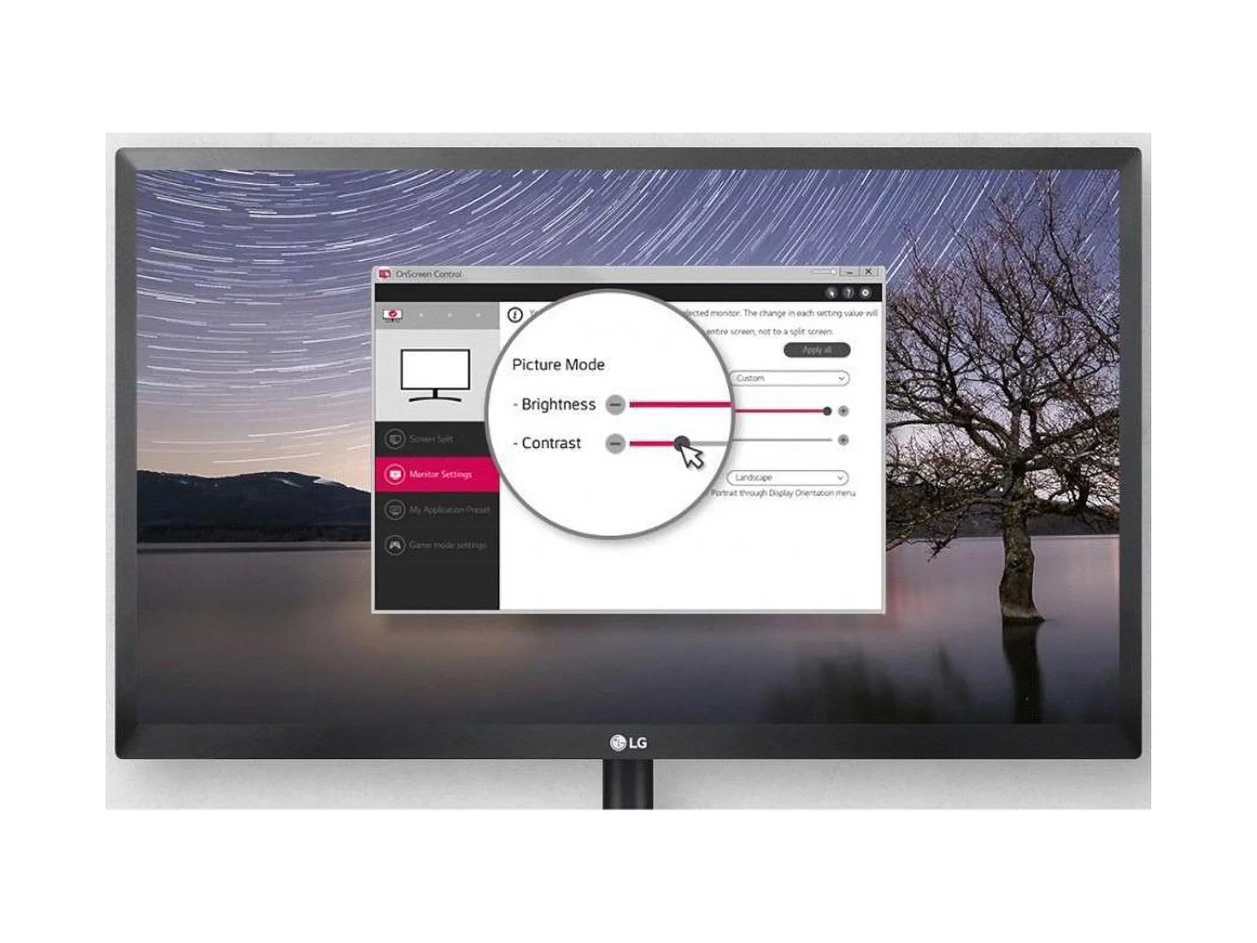 24" (23.8" Viewable)  Monitor 5 ms FreeSync ( Adaptive Sync) 1920 x 1080 Flat Panel 24BP450Y-