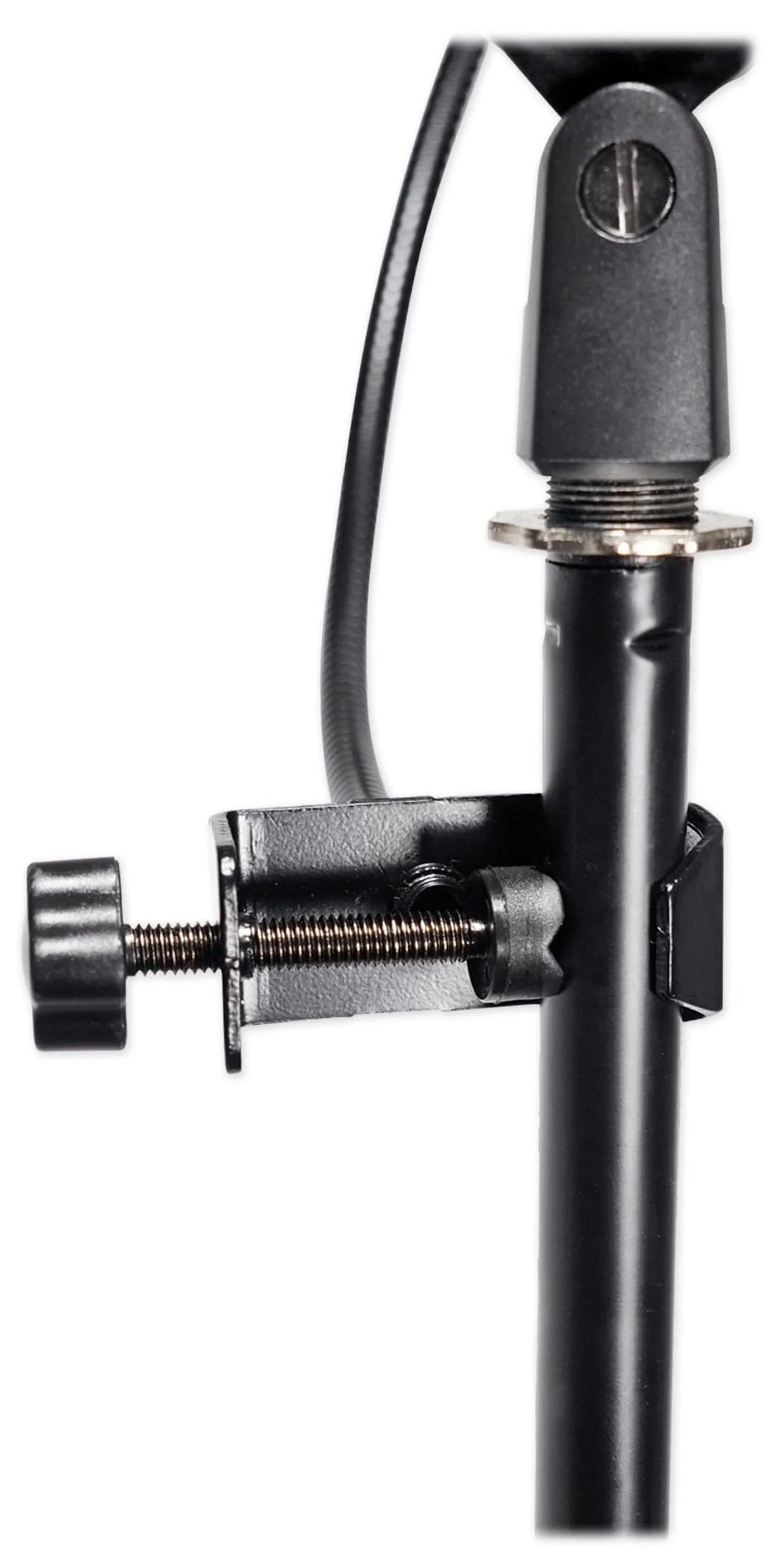 Rockville  Microphone Boom Arm Studio Podcast Mic Stand+Clamp+Pop Filter
