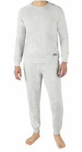 Eddie Bauer Mens Top Bottom Lounge Set (Gray, -Large)