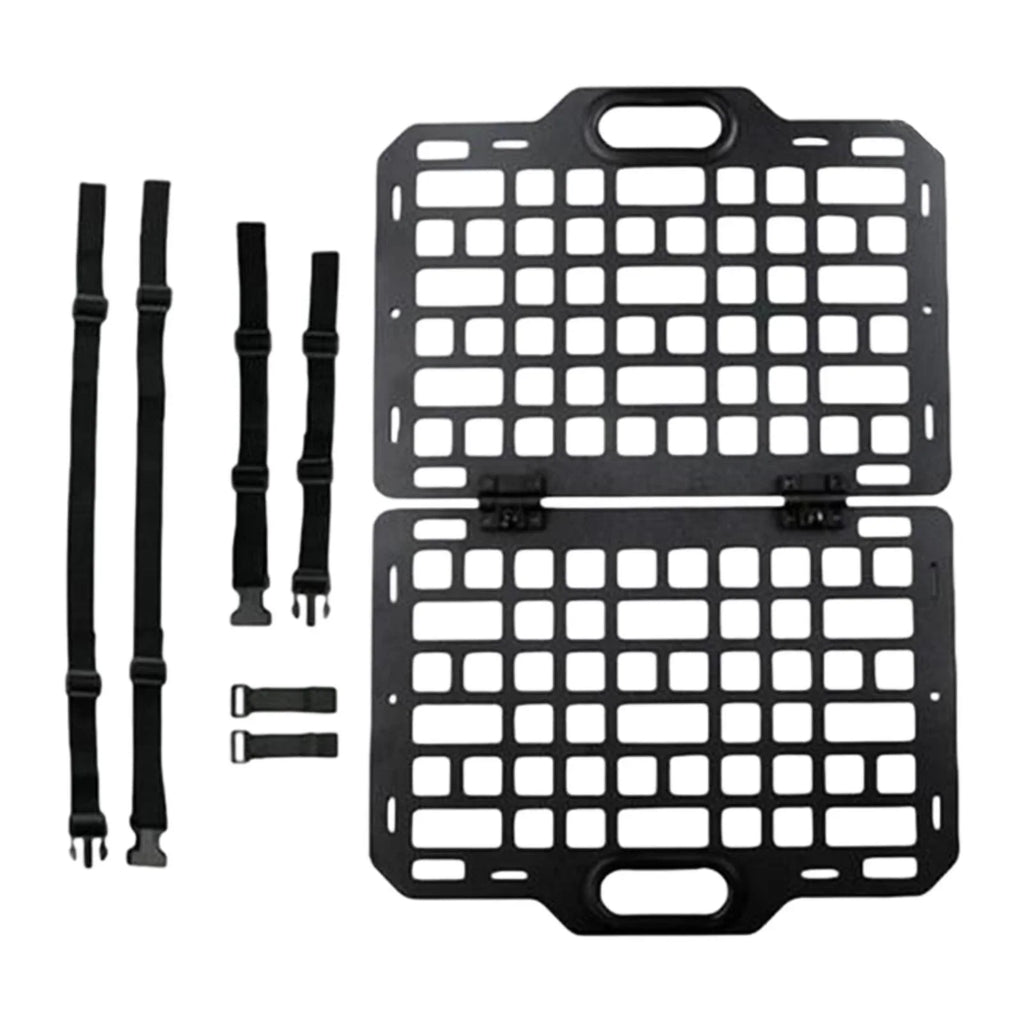 Auto Seat Back Organizer Modular Storage Molle Panel Car Seatback Hanging Plate Auto Seat Panel for Automotive Truck Parts