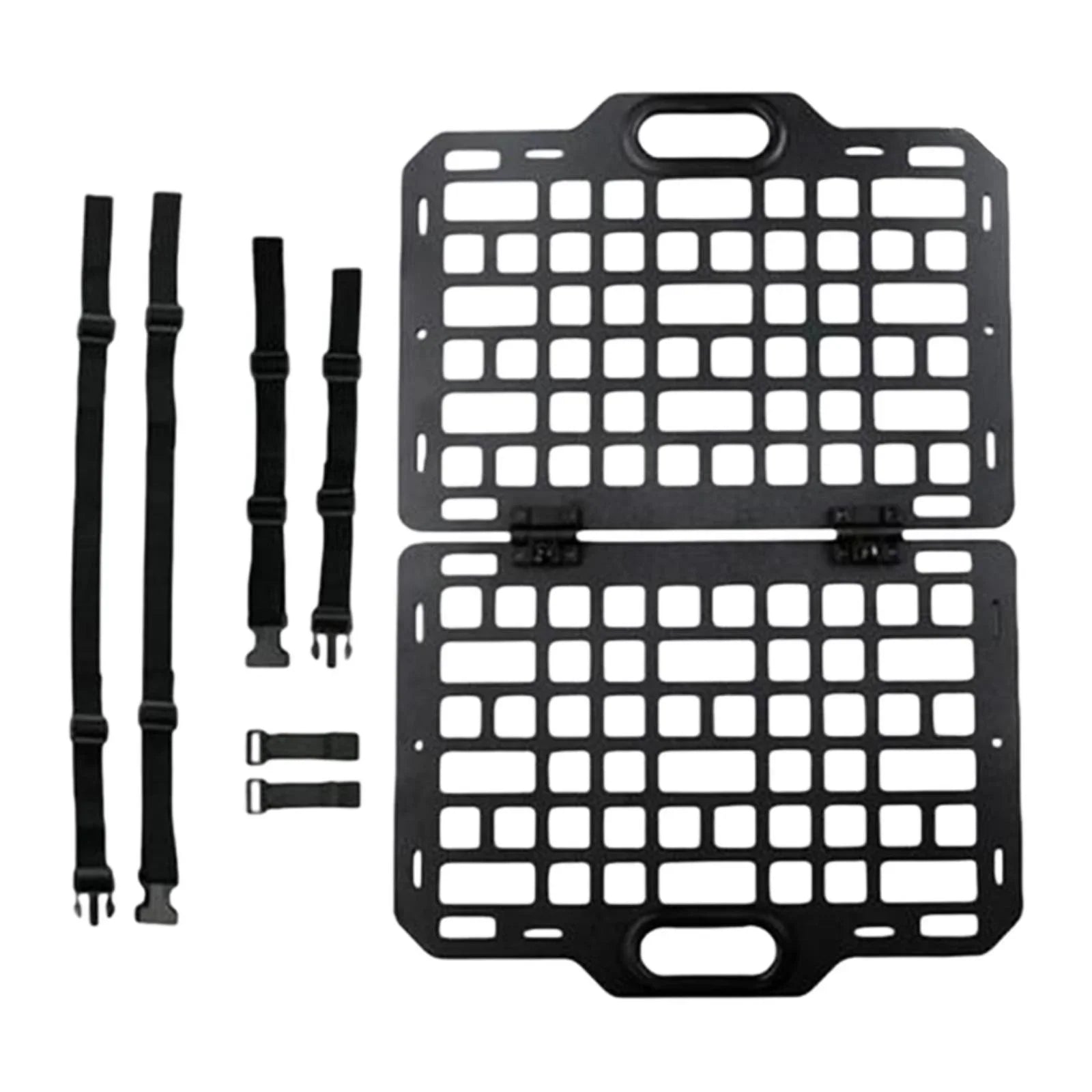 Auto Seat Back Organizer Modular Storage Molle Panel Car Seatback Hanging Plate Auto Seat Panel for Automotive Truck Parts