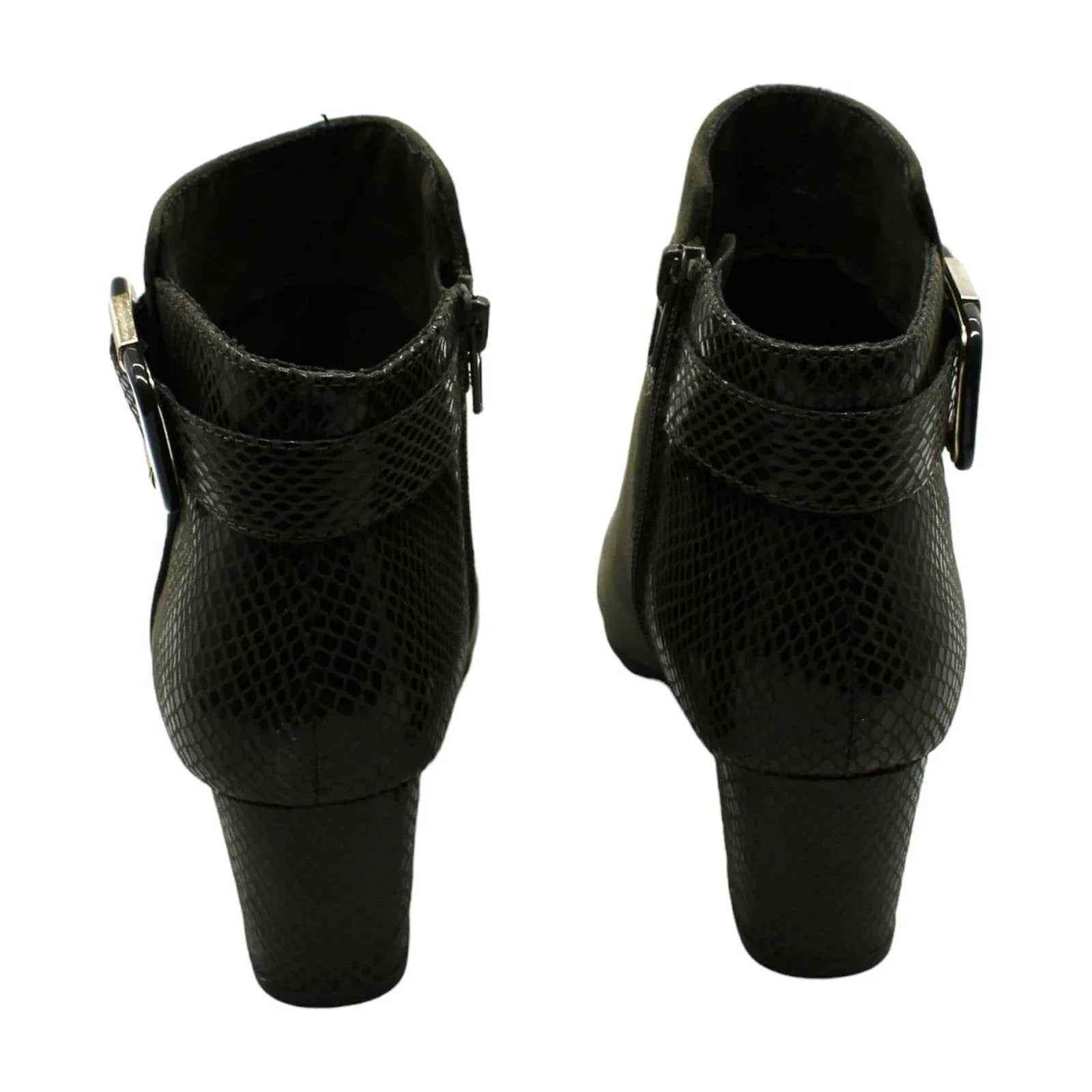 Karen Scott Ivyy Mixed-Media Booties