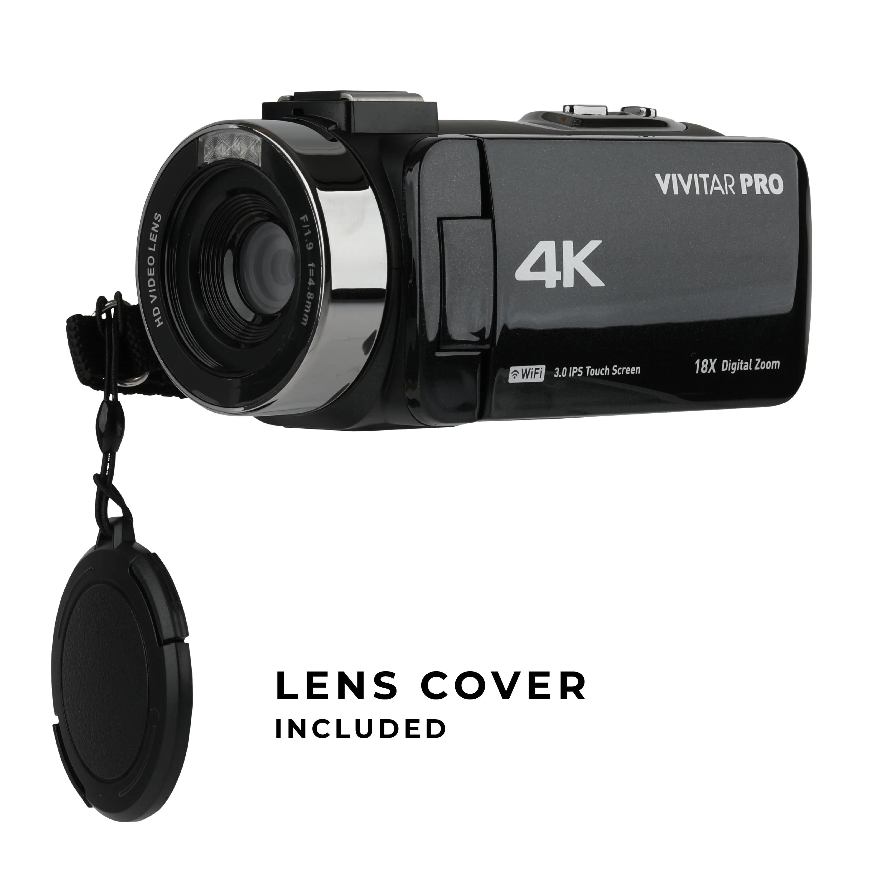 Vivitar 4K  Digital Video Camera, Night Vision, , Remote Control