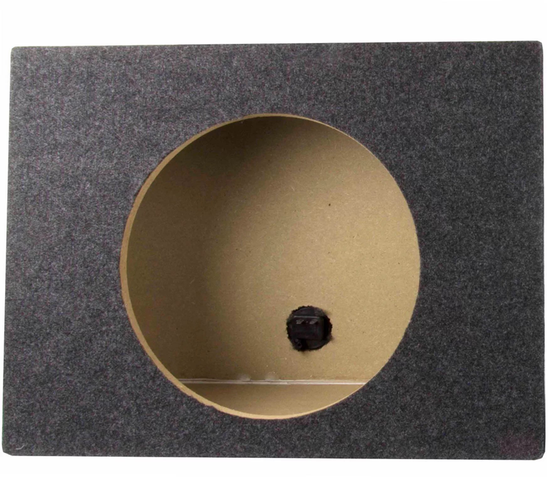 QPower  Single 10" Sealed Car Audio Subwoofer Sub Box Enclosures (2 Pack)