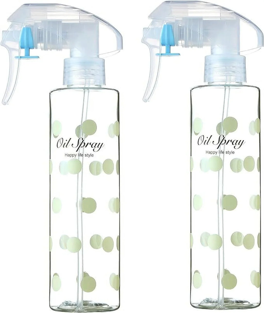 Olive Oil Sprayer Oil Mister Kitchen and Grill Cooking Oil Bottle Refillable Non-Aerosol (200ml/7oz) - Set of 2