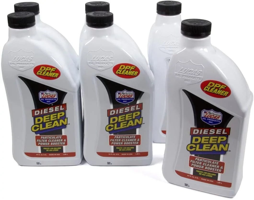 Lucas Oil Products 10873-6pk Diesel Deep Clean Fuel Additive, 384 fl. oz