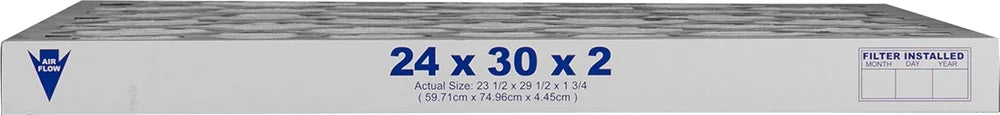 Nordic Pure 24x30x2 Pleated Air Filters  14 Plus Carbon 3 Pack