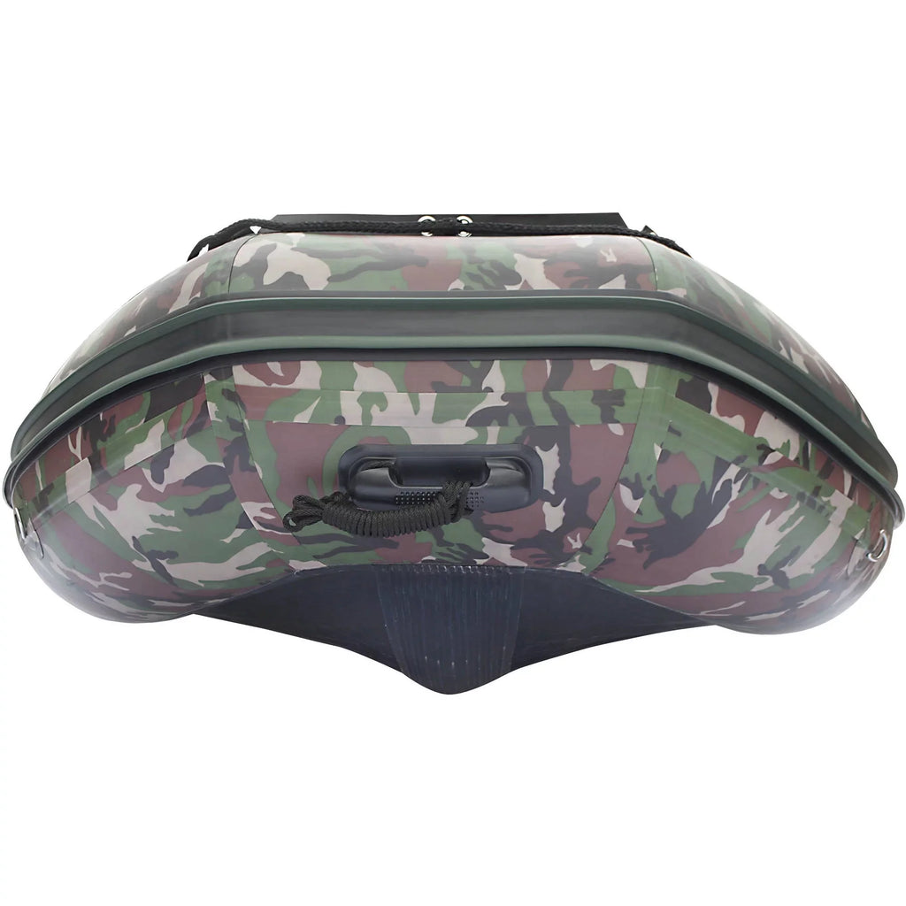 Inflatable Fishing Boat 4-Person Raft 10.5 feet - Camouflage