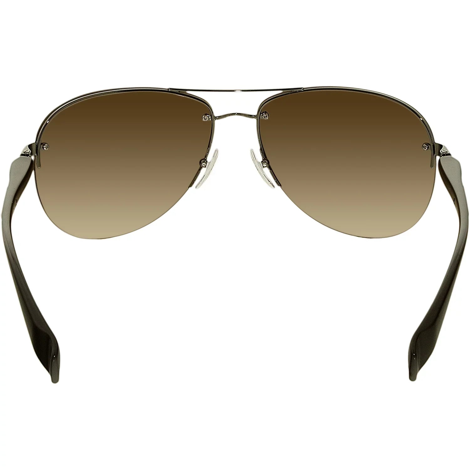 Prada Men's Gradient Linea Rossa -5AV6S1-65 Brown Aviator Sunglasses