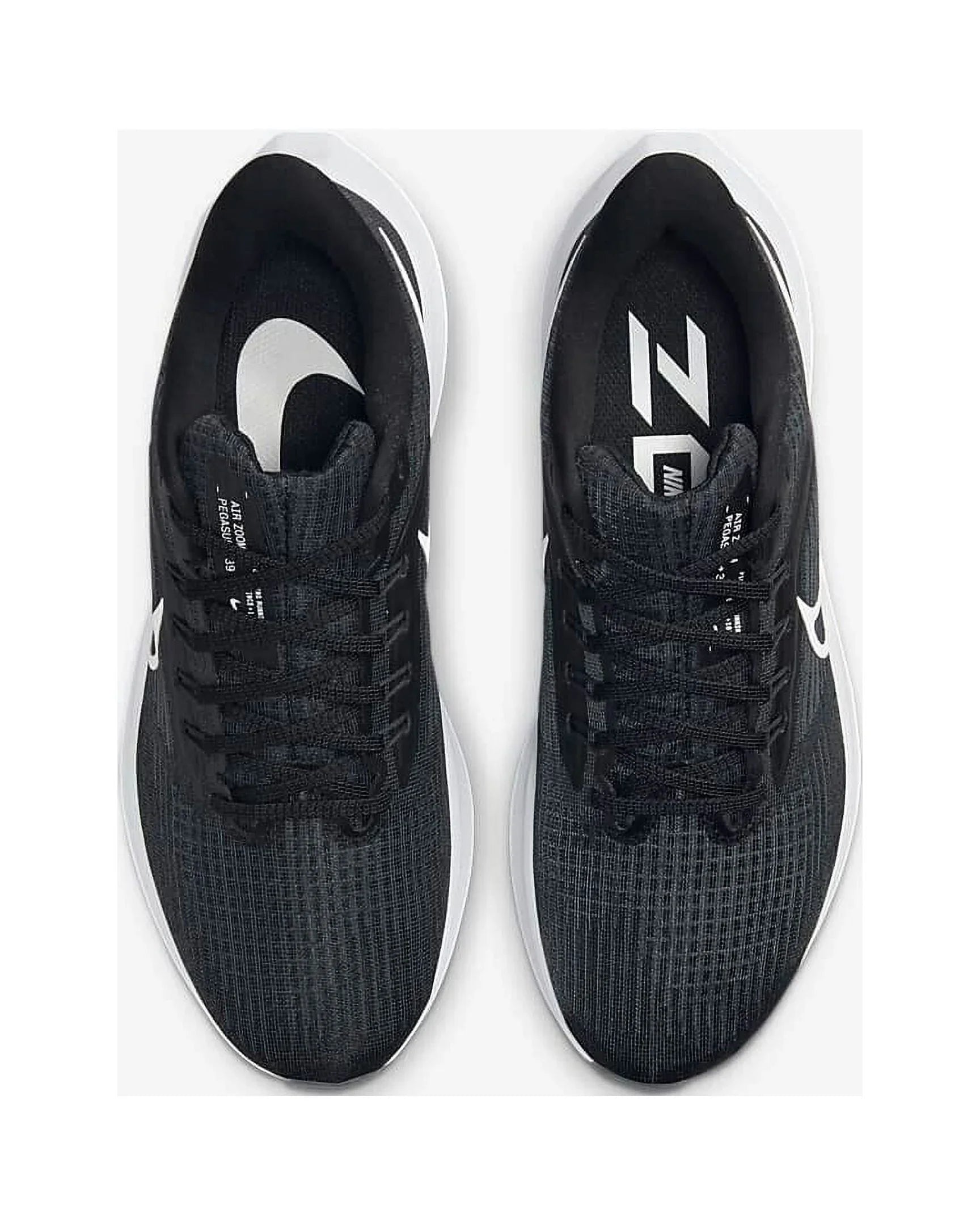 Nike Pegasus 39 -001 Women's Black White Road Running Shoes Size 11.5