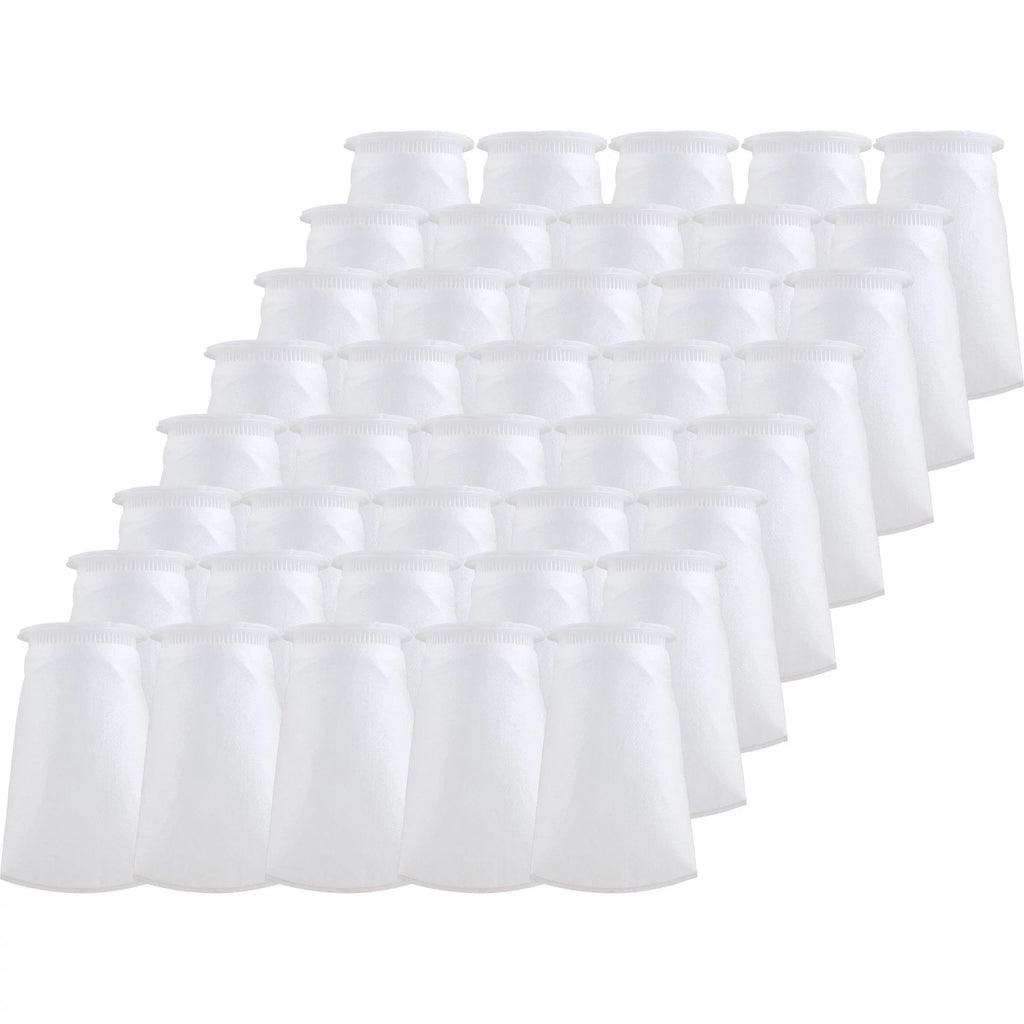 SpiroPure --410-50 50 Micron #3 (10”) Glazed Polypropylene Felt Liquid Bag Filter -410-50 155391-03 (Case of 40)