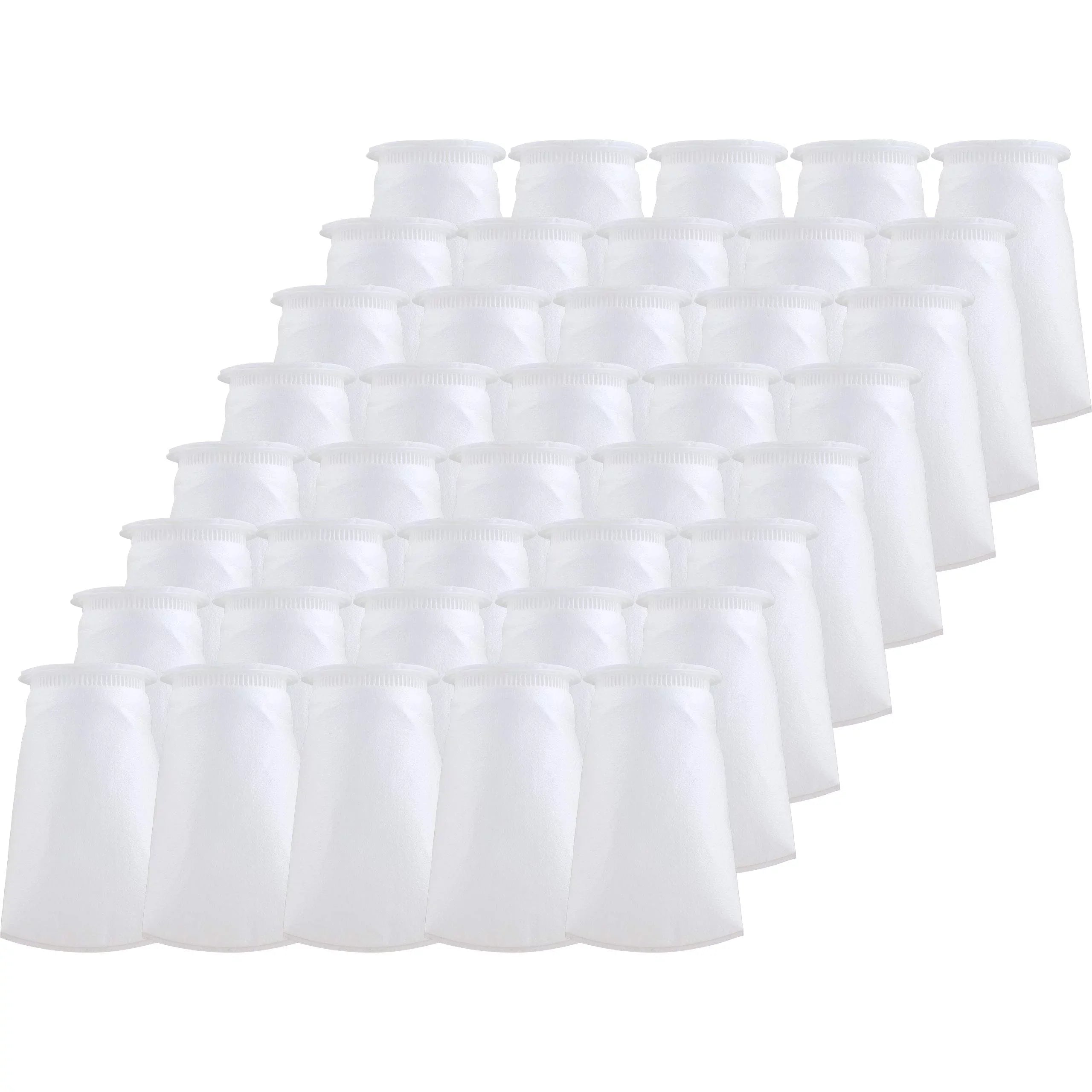 SpiroPure --410-50 50 Micron #3 (10”) Glazed Polypropylene Felt Liquid Bag Filter -410-50 155391-03 (Case of 40)
