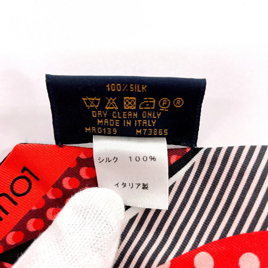 Pre-Owned Louis Vuitton Bandeau  Pop  Scarf Silk    Women's Red (Good)