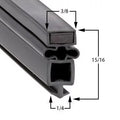 True Compatible -49-2--2 Door Gasket Part# (810878)