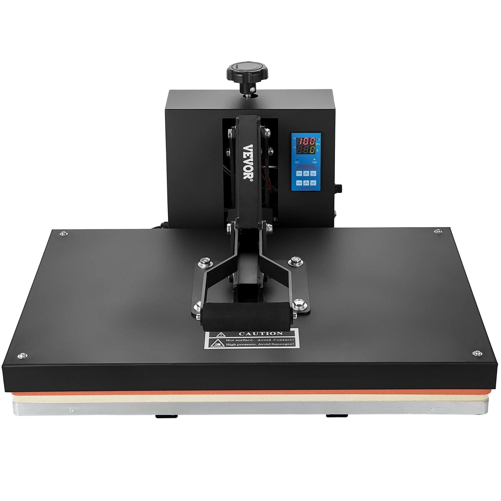 16x24 Heat Press Machine 1700W Power, Industrial Sublimation Printer for TShirt and Heat Transfer Vinyl, Easy to Use Digital Heat Press Black