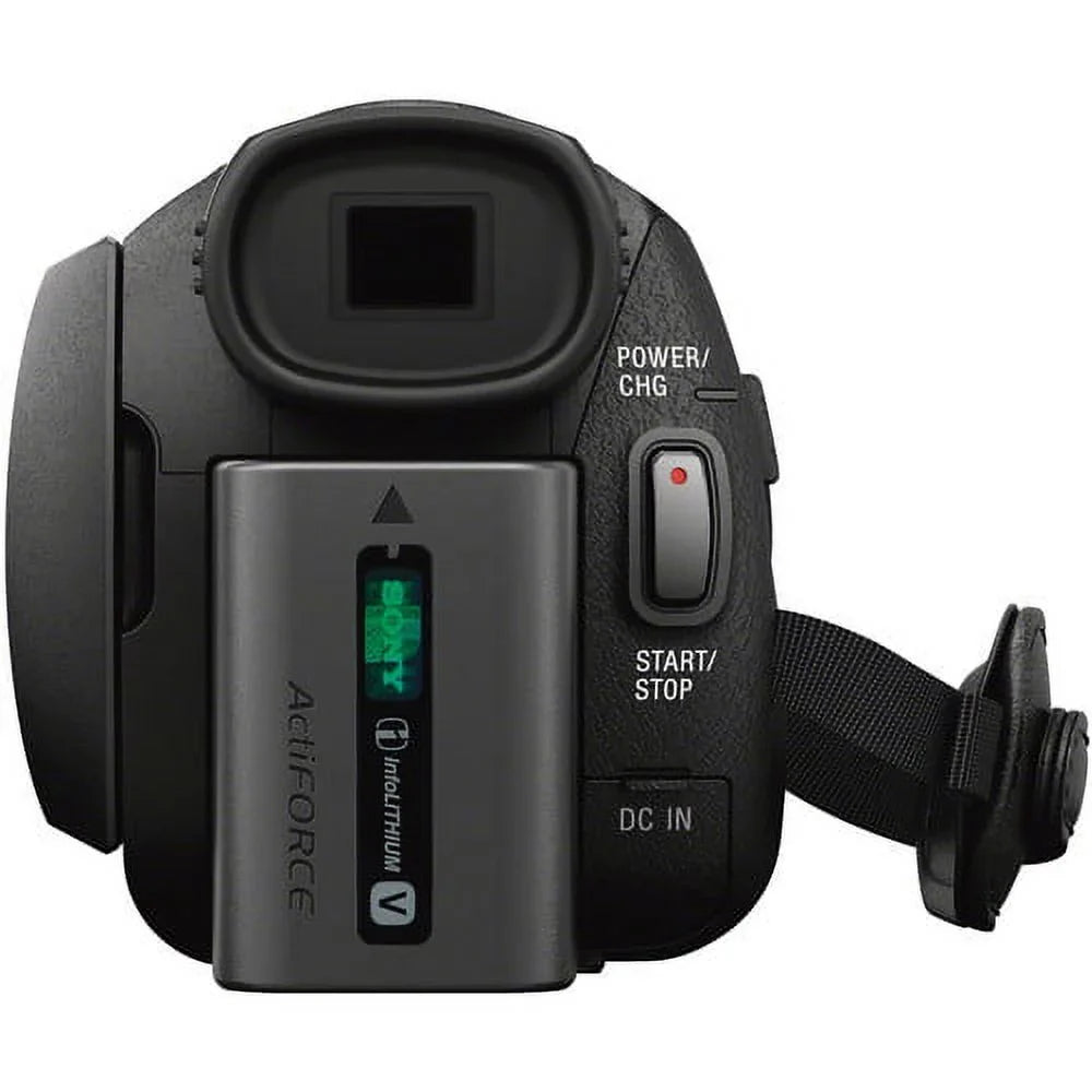 Sony - 4K Ultra  Handycam Camcorder. - Professional Bundle
