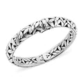 Shop    925 Sterling Silver Bangle Cuff Bracelet Jewelry Size 8" 38.70 Grams Birthday Mothers Day Gifts for Mom