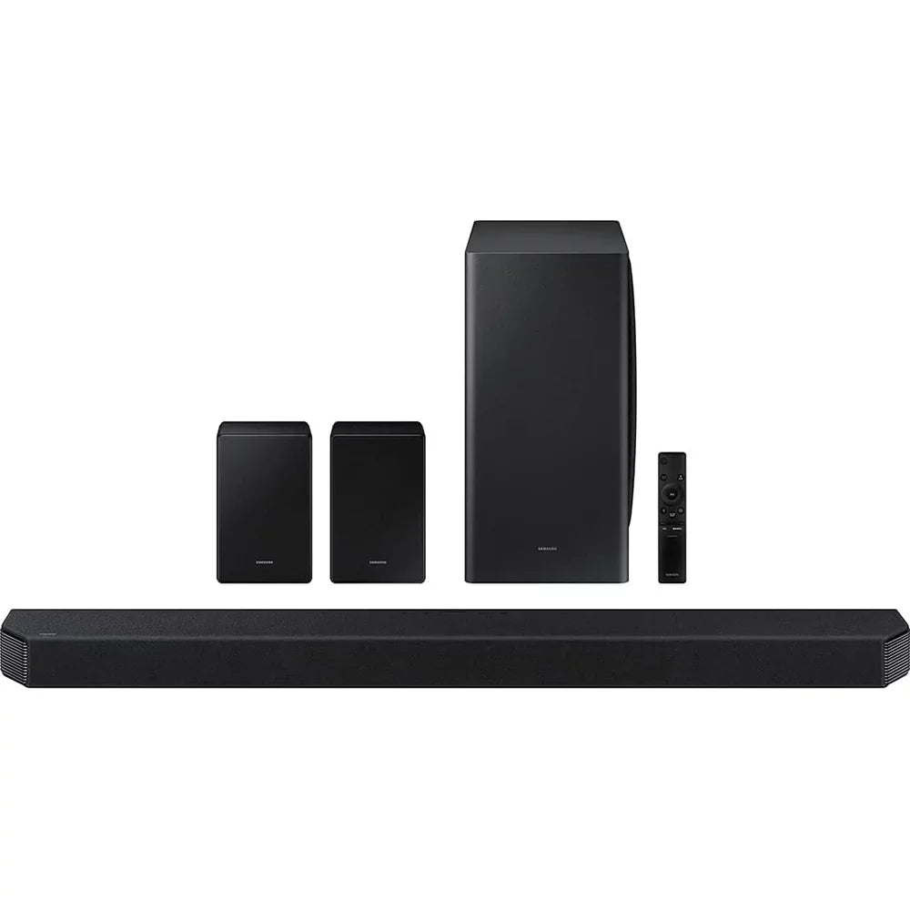 Open Box Samsung -/ 11.1.4ch Dolby Atmos Soundbar + Wireless Subwoofer & Rear Speakers 2021