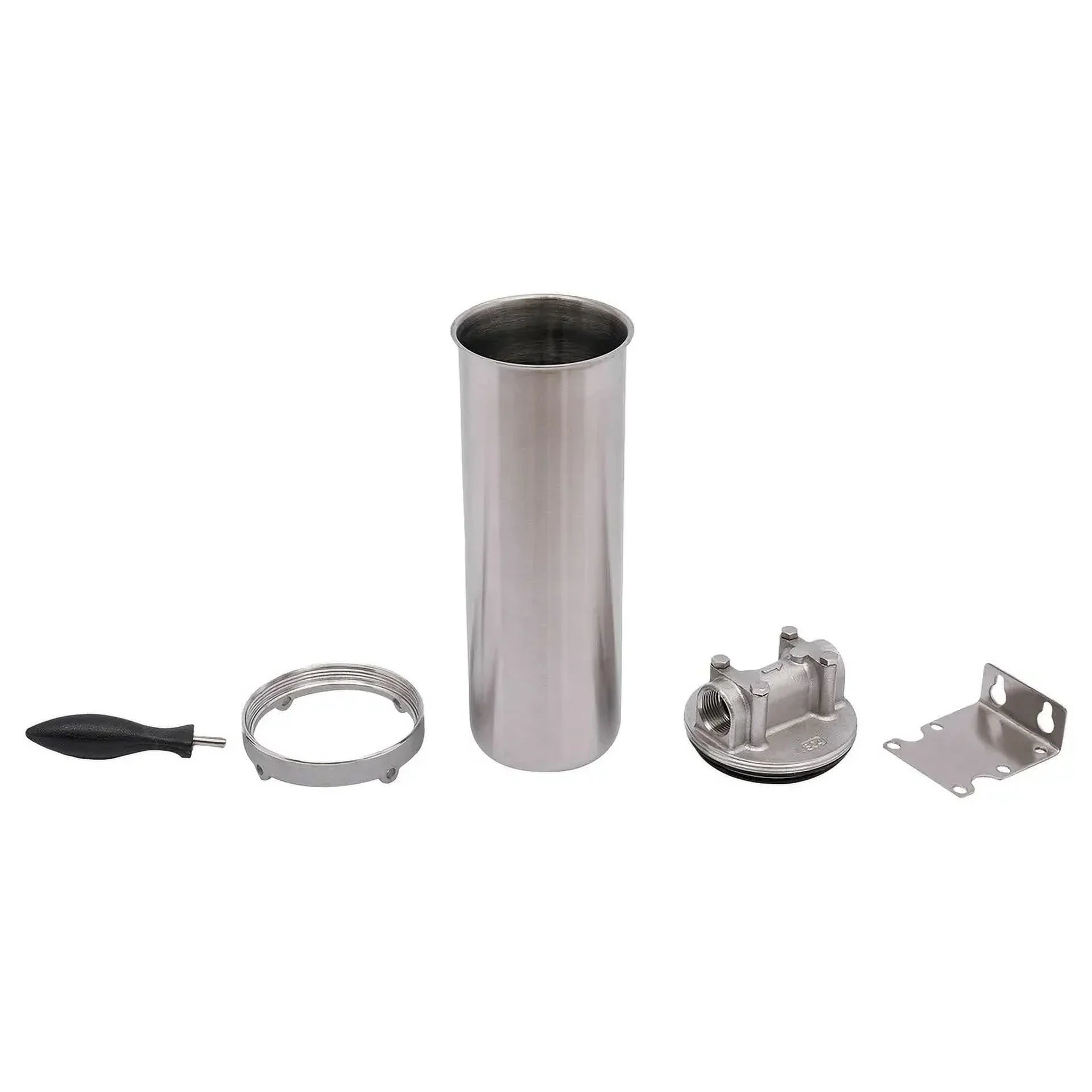 Stainless Steel Water Filter Housing 10" Cartridges 3/4"  thread inlet & outlet