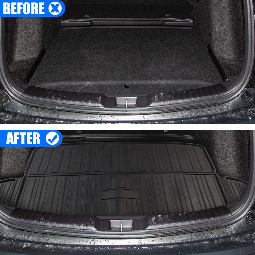 Cargo Liner Fit 2017-2022 Honda - All Weather Rear Trunk Cover Cargo Tray Floor Mat for Honda - 2017 2018 2019 2020 2021 2022 Accessory, Black