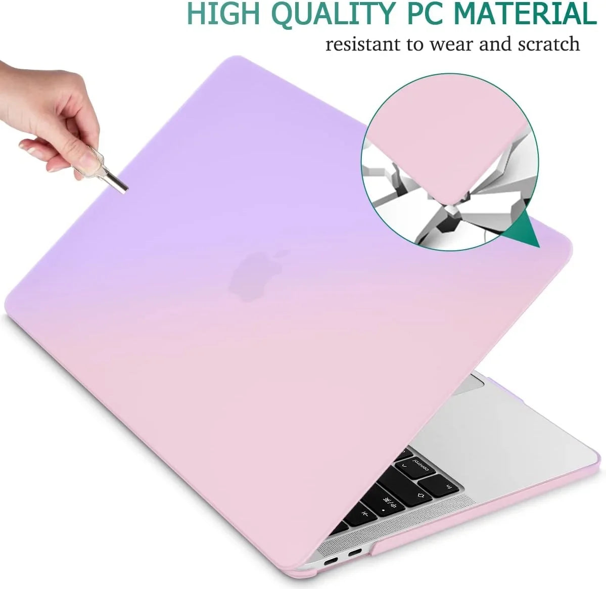 for MacBook Pro 13 Inch Case 2022 2021 2020 Release Model     , Hard Shell Case