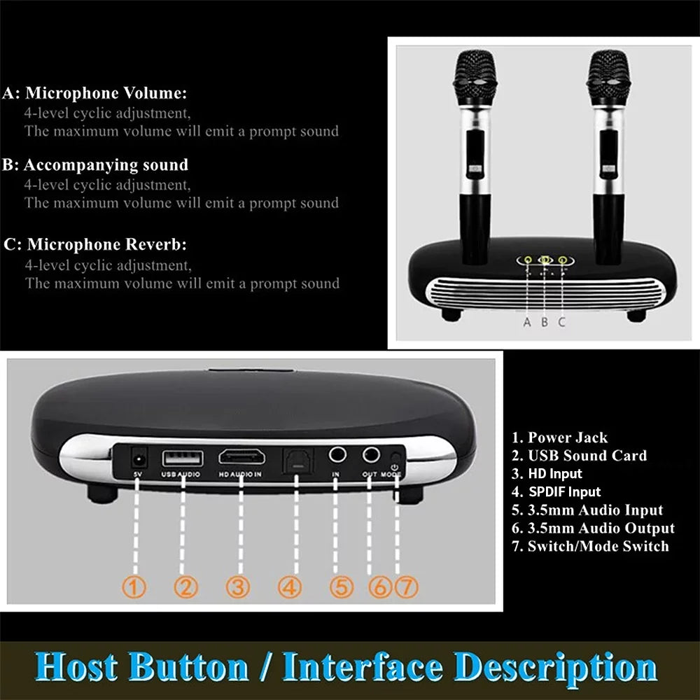 Apexeon Karaoke Set, Set Dual Box/Computer/Smart Box  Smart /Set- Box/Computer/Smart Dual  Smart  Smart /Set- Set Dual