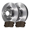 AutoShack Front Brake Rotors and Performance Ceramic Pads Kit Driver and Passenger Side Replacement for 2005-2008 Dodge Magnum 2006-2013 Charger 2009-2013 Challenger 2005-2013 Chrysler 300