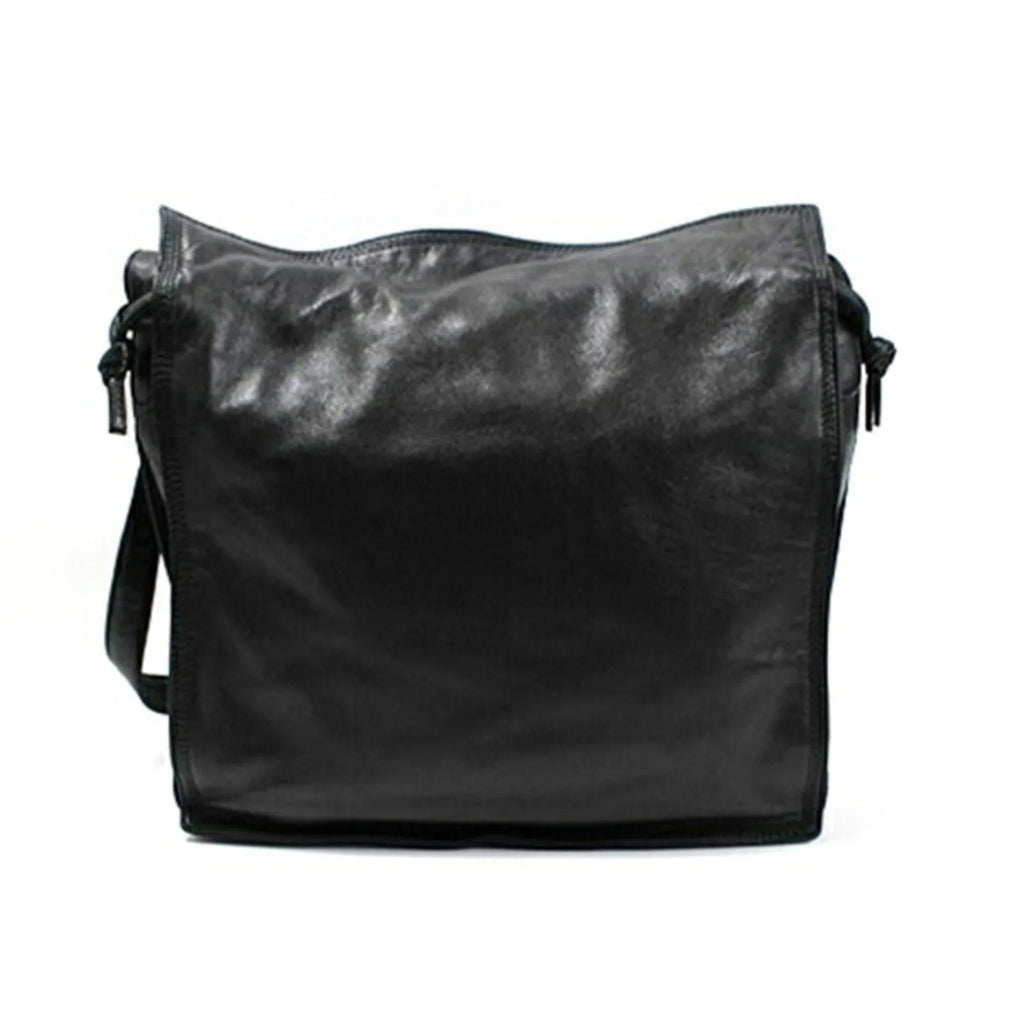 Pre-Owned  Anagram Shoulder Bag Leather Black Women's Soft (Fair)