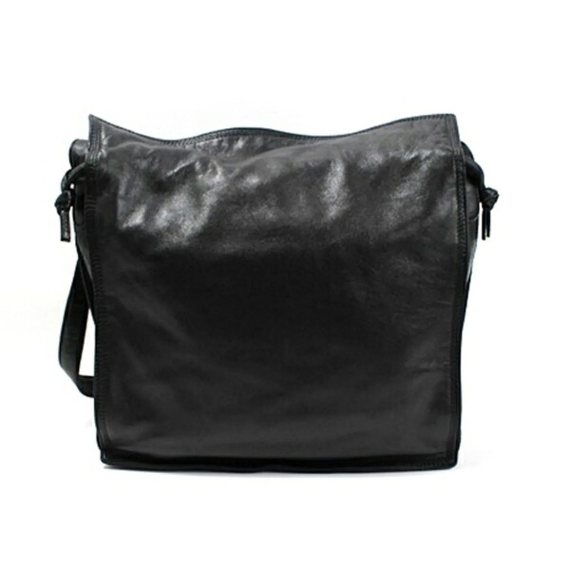Pre-Owned  Anagram Shoulder Bag Leather Black Women's Soft (Fair)