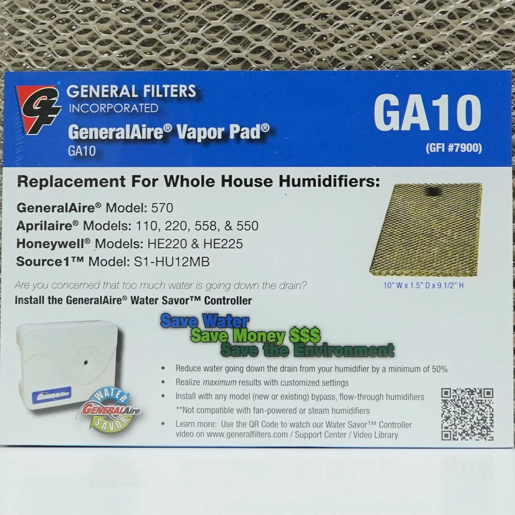 10-2 2PAK #10 for Aprilaire Humidifier 500 550 Water Panel Pad Filter